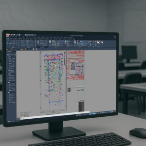 קורס שרטוט מפות ותכניות מדידה